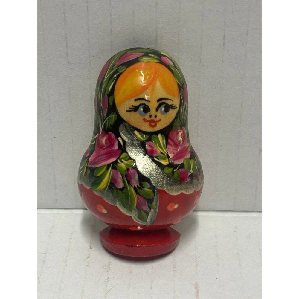 Russian Nesting Doll Look Refrigerator Magnet 2.5